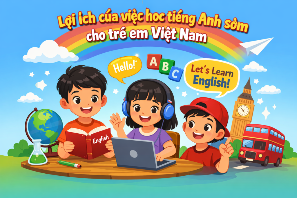 Học tiếng Anh sớm cho trẻ em