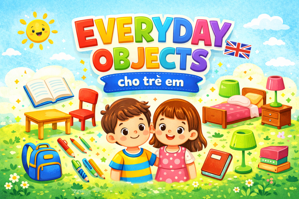 everyday objects cho trẻ em
