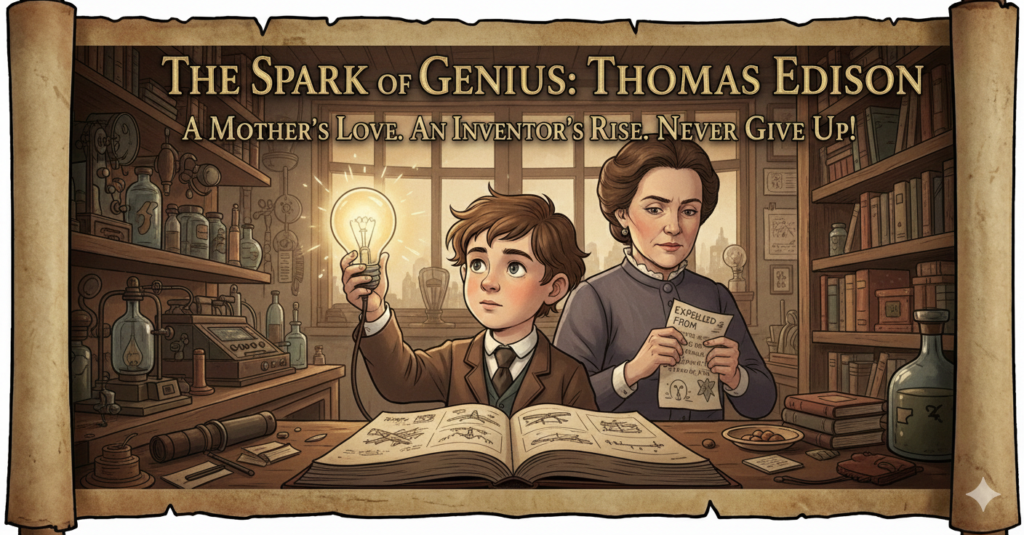 Thomas Edison và lá thư của mẹ