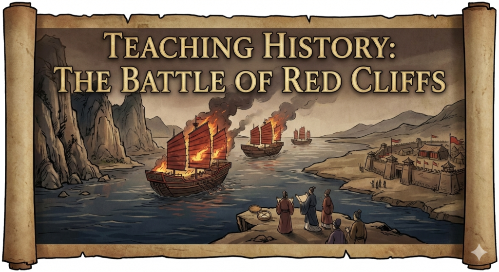 Trận Xích Bích – thuyền lửa trên Trường Giang