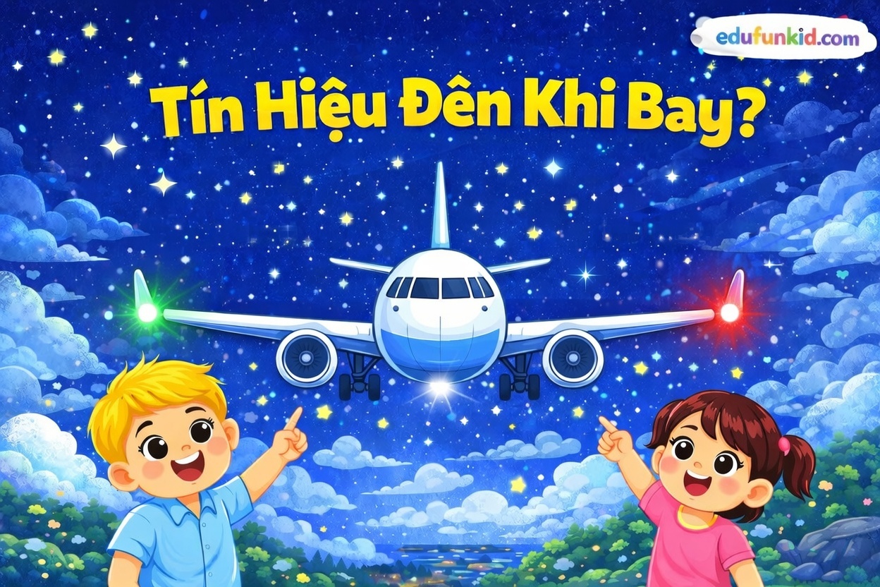 vì sao máy bay cần tín hiệu đèn khi bay