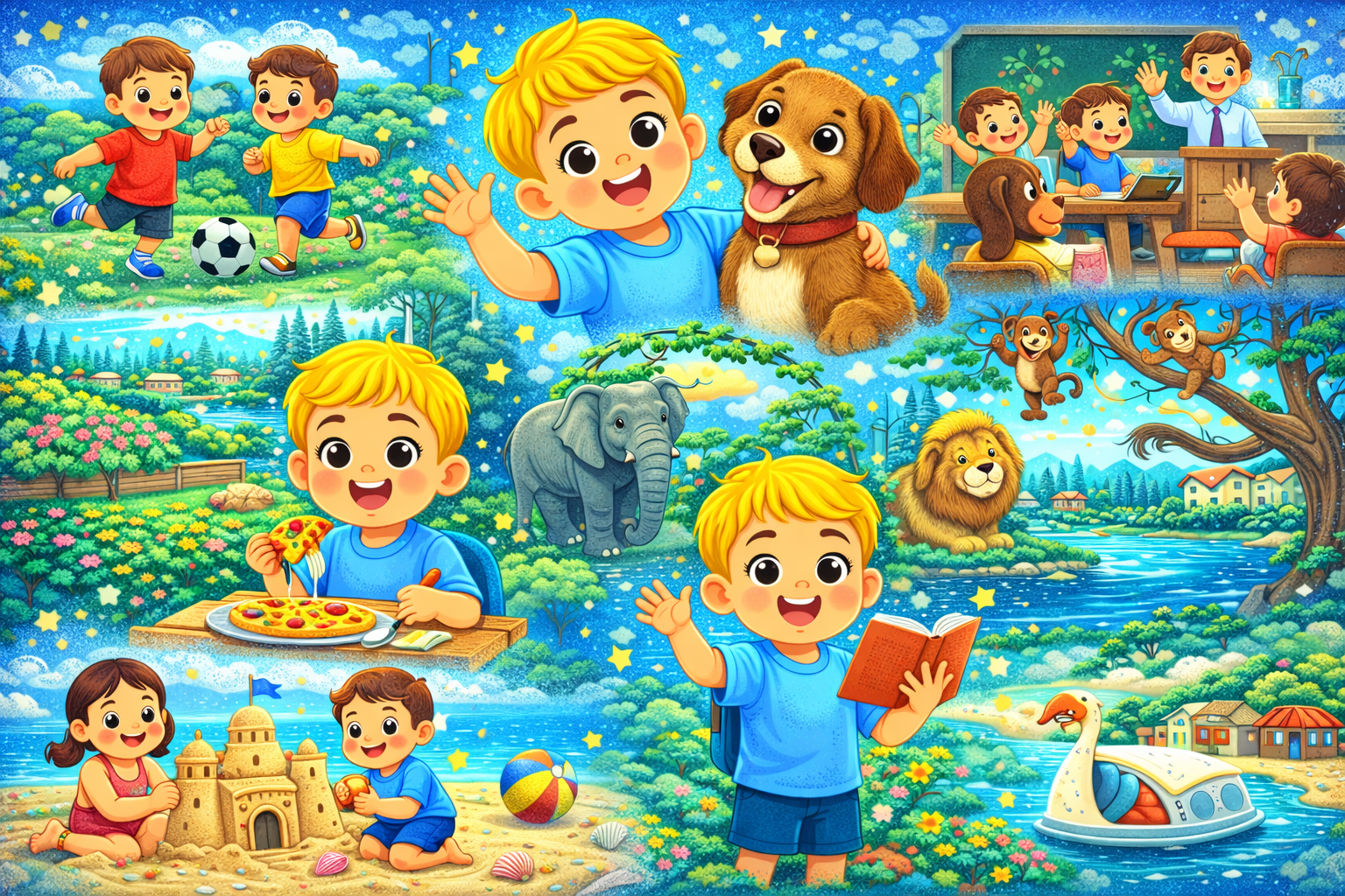 học tiếng Anh cho trẻ em qua câu chuyện