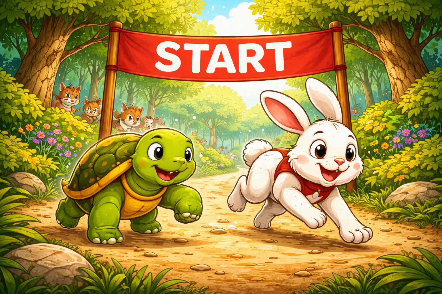 tortoise and rabbit race